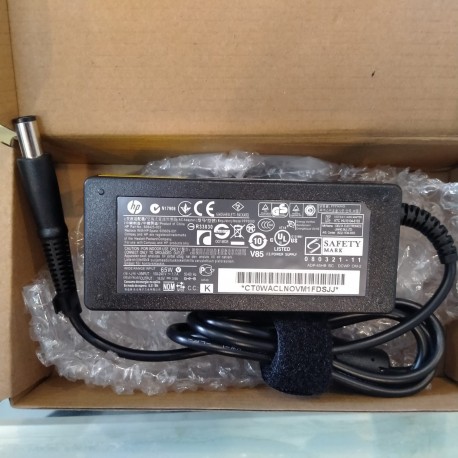 CHARGER LAPTOP HP 18.5V-3.5A (PIN) 65W ORIGINAL