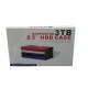 DATAFAST ENCLOSURE HDD CASE 2.5 INCH SATA USB 2.0