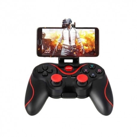 GAMEPAD BLUETOOTH ANDROID X3 T3 WITH CLIP PHONE HOLDER