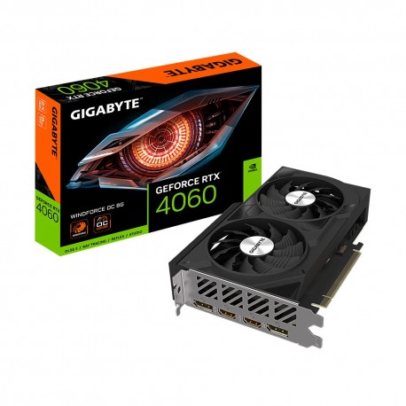 VGA CARD GIGABYTE RTX 4060 WINDFORCE OC 8GB GDDR6