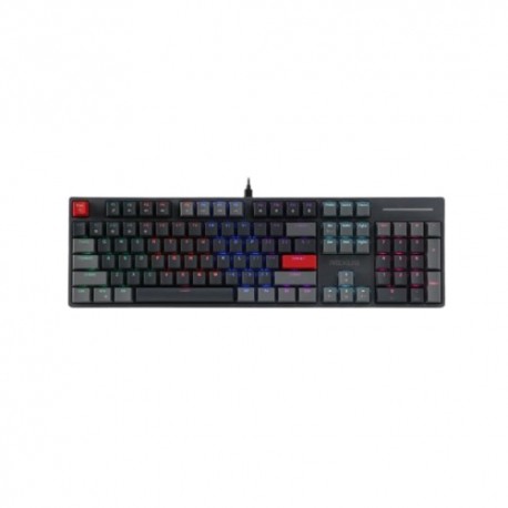 KEYBOARD GAMING REXUS HEROIC KX5 FULL SIZE RGB BLACK GREY