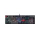 KEYBOARD REXUS HEROIC KX5 MECHA GAMING FULL SIZE RGB GREY BLACK