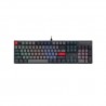 KEYBOARD REXUS HEROIC KX5 MECHA GAMING FULL SIZE RGB GREY BLACK