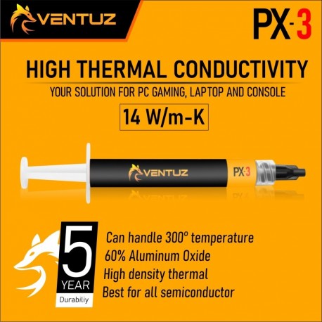 VENTUZ THERMAL PASTE 14W/M-K PX3