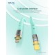 RAPA CABLE TYPE C TO IPHONE CRYSTAL DC7074 TOSCA