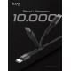 RAPA CABLE TYPE C TO TYPE C DC1013 BLACK/GREY