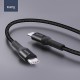 RAPA CABLE TYPE C TO TYPE C DC1013 BLACK/GREY