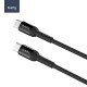 RAPA CABLE TYPE C TO TYPE C DC1013 BLACK/GREY