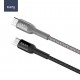 RAPA CABLE TYPE C TO TYPE C DC1013 BLACK/GREY