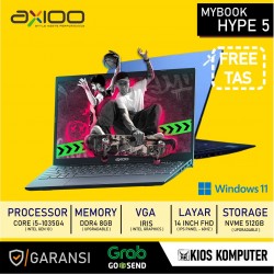 AXIOO MYBOOK HYPE 5 CORE I5 1035G4 8GB RAM 512GB NVME IRIS 14" FHD WINDOWS 11