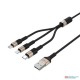 HAVIT H691 3IN1 DATA CABLE - MICRO USB - LIGHTNING - TYPE C