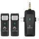 VENTUZ 3 IN 1 WIRELESS MICHROPHONE MINI CLIP-ON LAVALIER TYPE C | LIGHTNING | 3.5 JACK